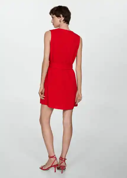 Vestido Roli Rojo Talla 25 Mujer Mango