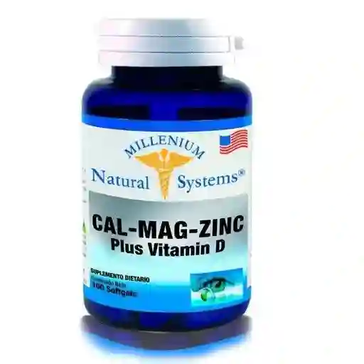 Natural Systems Suplemento Alimenticio Calmagzing Vitamina D