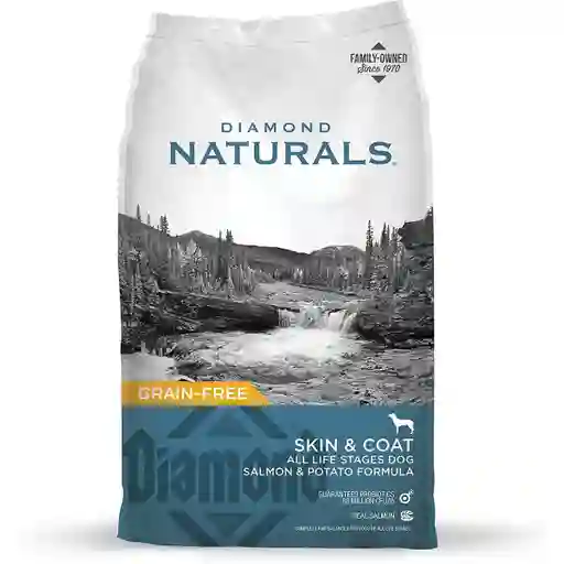 Diamond Naturals Alimento para Perro Cuidado de la Piel Fórmula Salmón y Papa