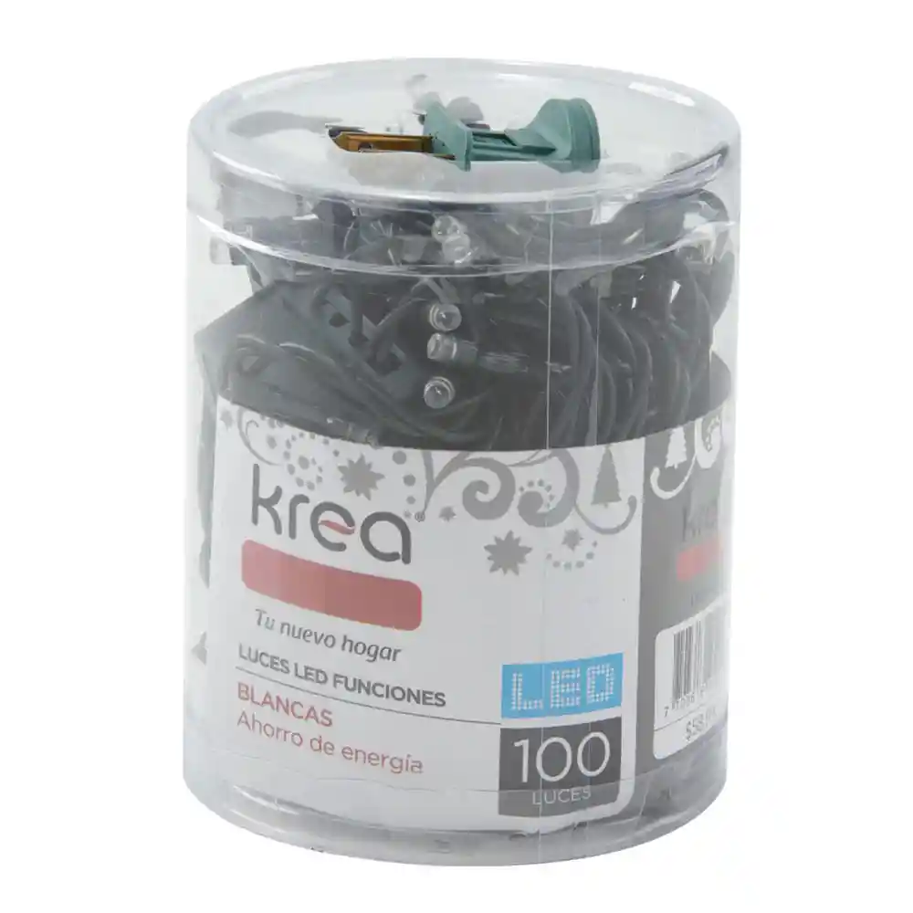 Luces Led X 100 Blanco Funciones Krea
