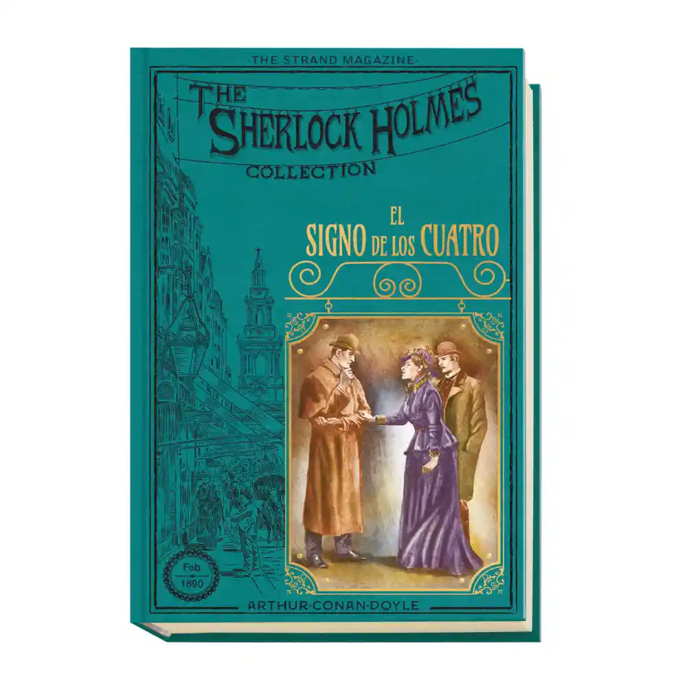Libro Sherlock Holmes El Signo de Los Cuatro Vol.3