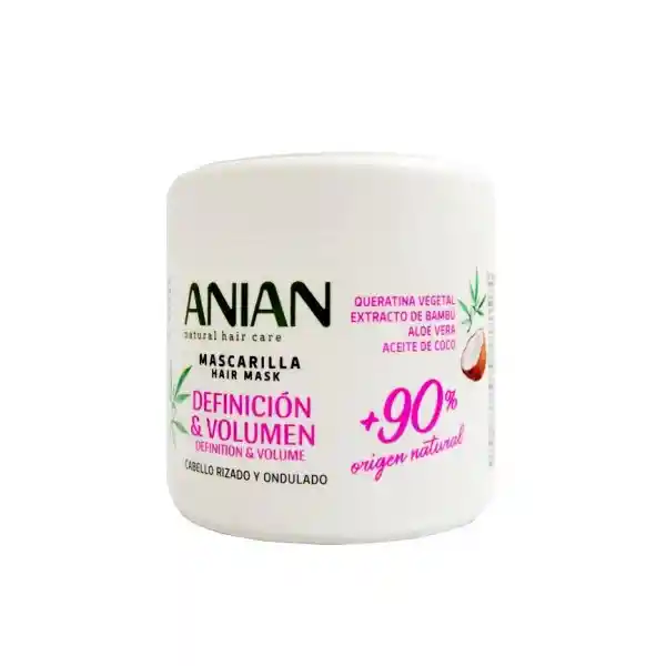 Anian Mascarilla Definición & Volumen