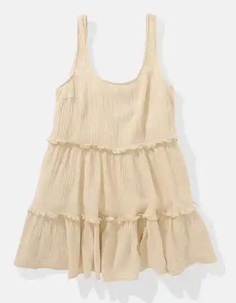 Vestido Mujer Beige Talla Small American Eagle 7920207