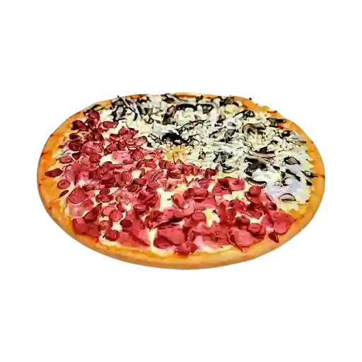 Pizza Jamón y Salami Personal