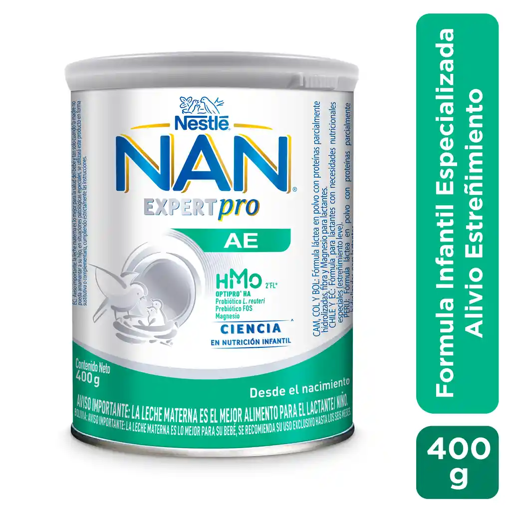 Fórmula infantil NAN EXPERTPRO AE x 400g