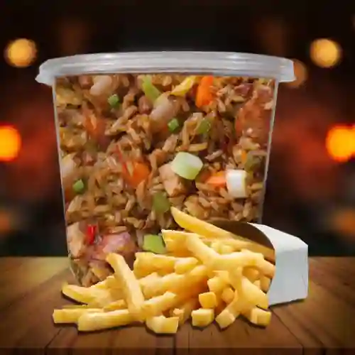 Combo Contenedor de Arroz Chino + France