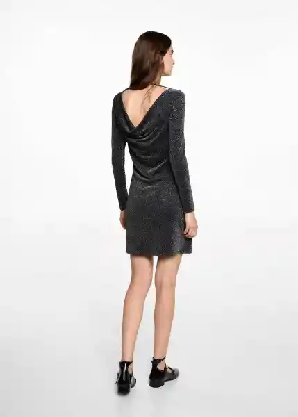 Vestido Bego Negro Talla 18 Teen Niñas Mango