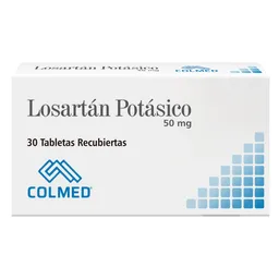 Losartan Potasico Colmed Tabletas Recubiertas