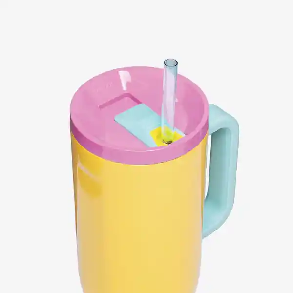 Corkcicle Vaso Cruiser Block Amarillo 40 oz