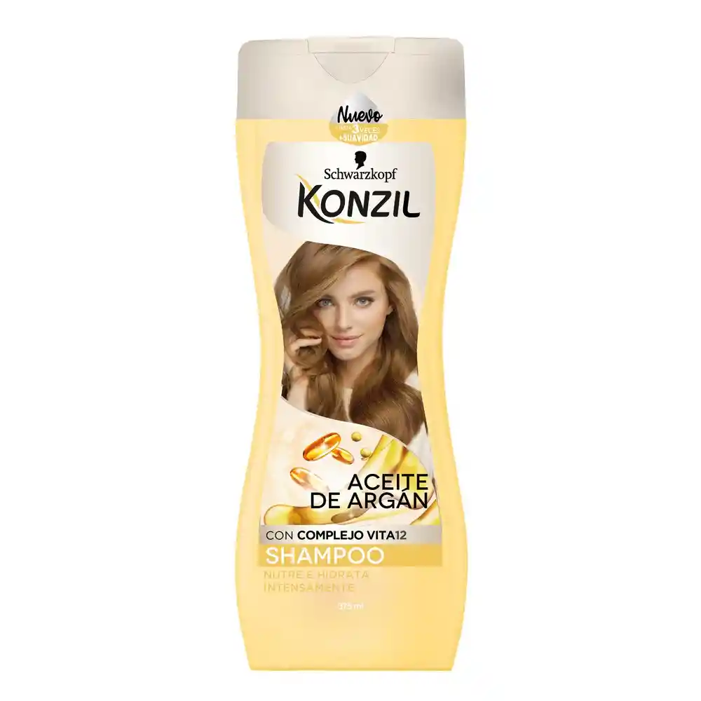 Konzil Shampoo con Aceite de Argán