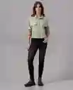 Camisa Mujer Verde Golfo Medio Talla L 90731 Rifle