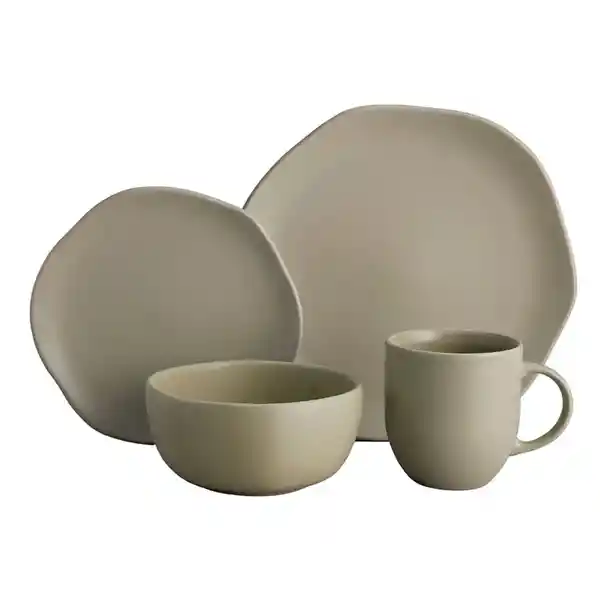 Corona Vajilla 4 Puestos Olivo