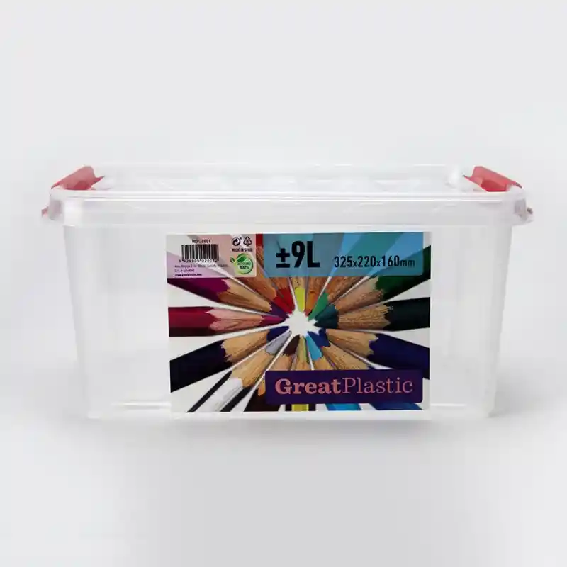 Great Plastic Caja Organizadora Asas - 9 Litros 2001