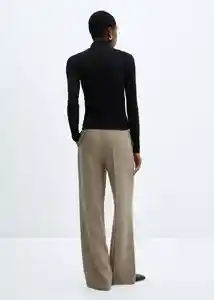 Camiseta Perseo Negro Talla S Mujer Mango