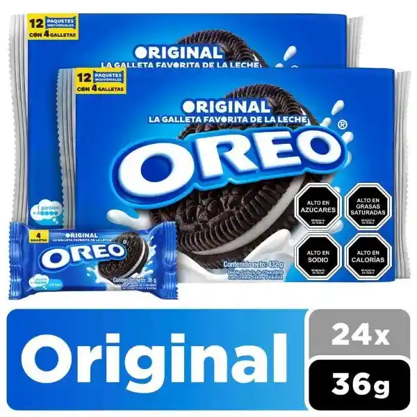 Oreo Pack Galleta Original