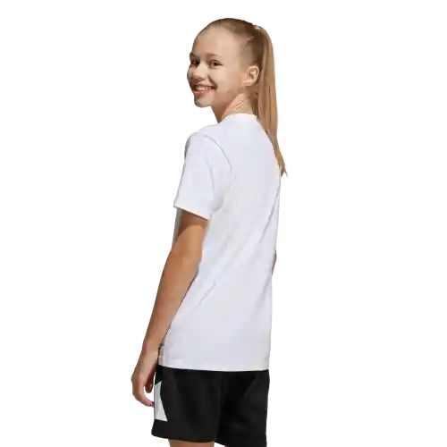 Adidas Sudadera Lifestyle de Niño Blanco Talla L