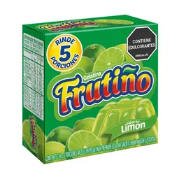 Frutiño Mezcla Polvo Gelatina Limón