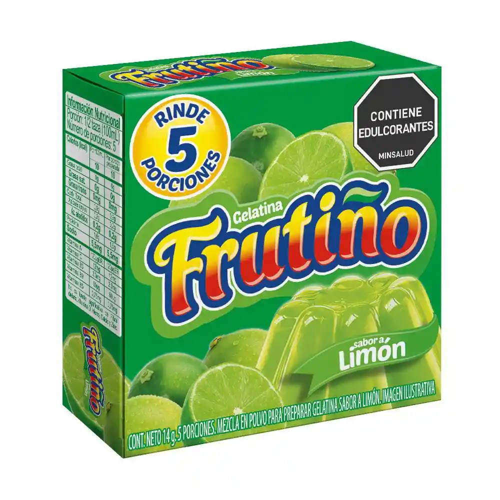 Mezcla Polvo Gelatina Limon Frutino