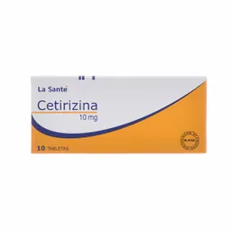 La Santé Cetirizina (10 mg)