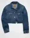 Chaqueta Mujer Azul Talla: SMALL 3664936 American Eagle