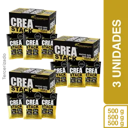 3 x Crea Stack