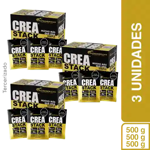 3 x Crea Stack