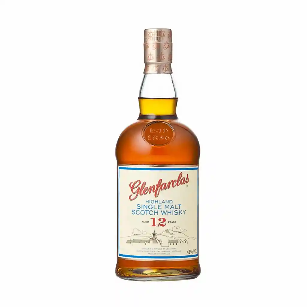 Glenfarclas Whisky 12 Old Single Malt Scotch