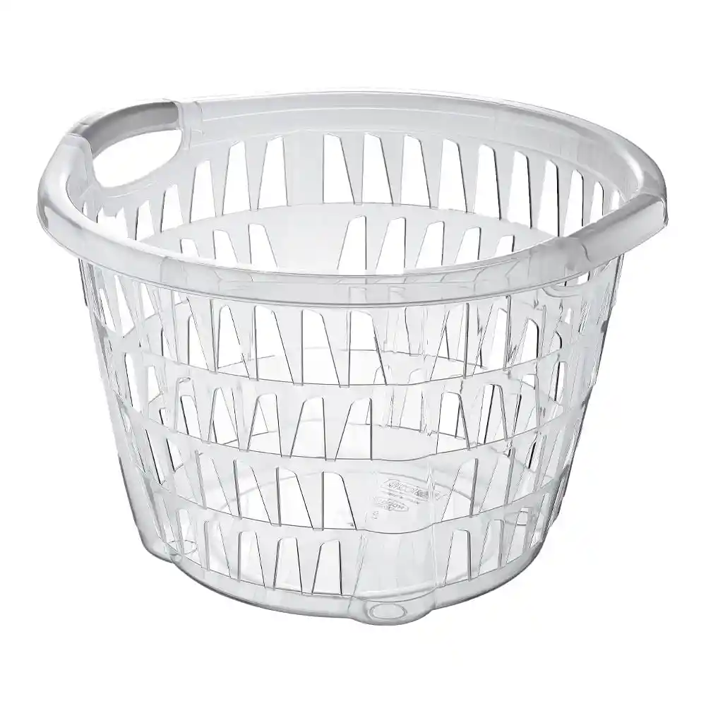 Cesto Lavanderia Redondo Transp 30Lt 47X48,5X31Cm