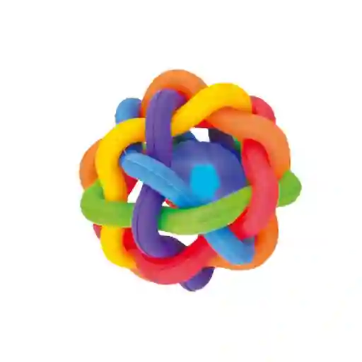 Am Juguete Mascotas Pelota Nudo Multicolor Luminosa
