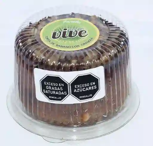 Torta de Banano Con Graola Integrales Vive