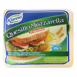 Klarens Quesillo Mozzarella en Lonchitas