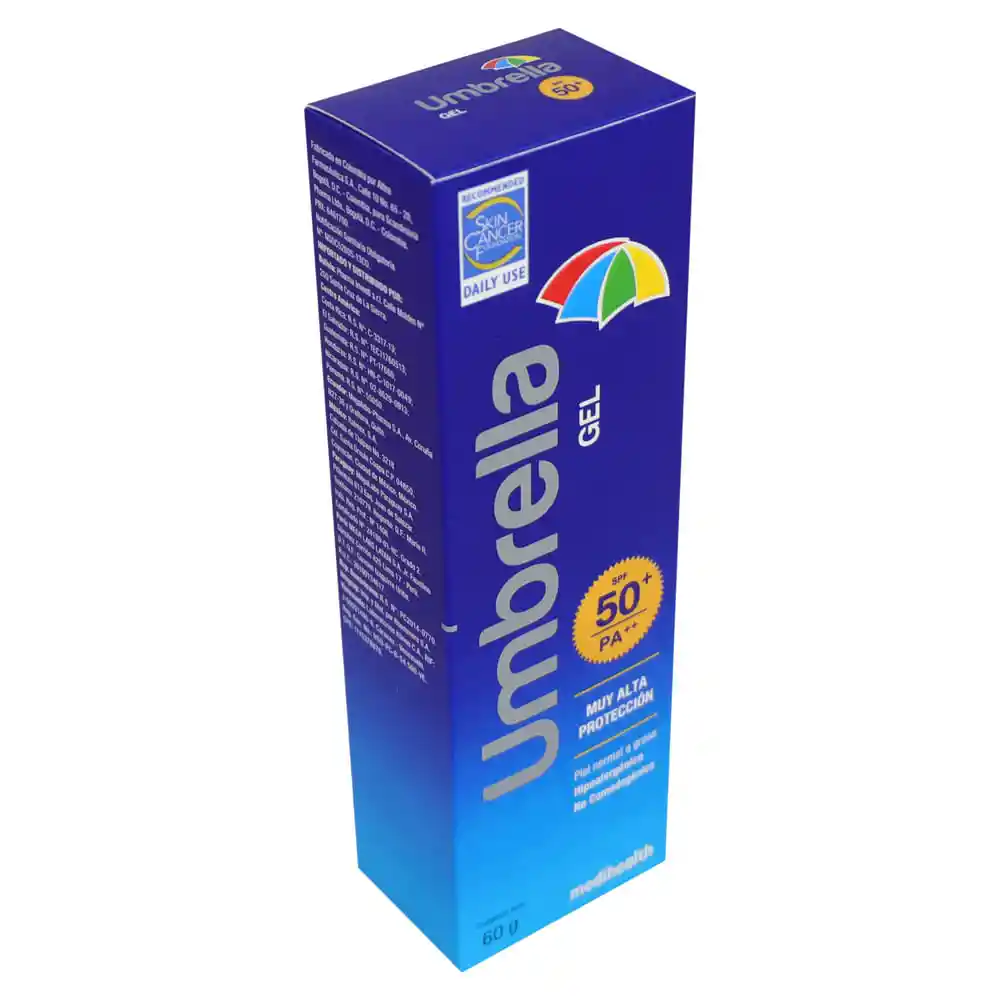 Umbrella Bloqueador Solar en Gel SPF 30 Piel Normal a Grasa