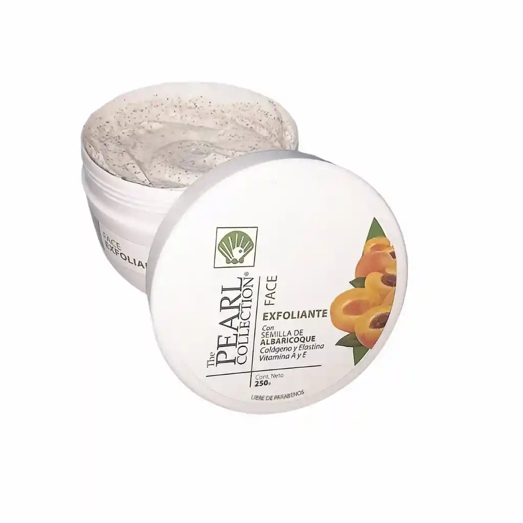 Crema exfoliante de albaricoque x 250ML