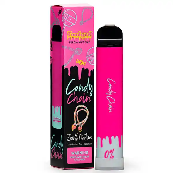 Foodgod Vapeador Desechable Cero Nicotina Candy Chain