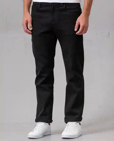 Jean Classic Hombre Negro Sombrio Ultraoscuro T 34 39072 Rifle