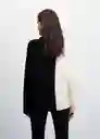 Saco Jersey Telma Negro Talla 26 Mujer Mango