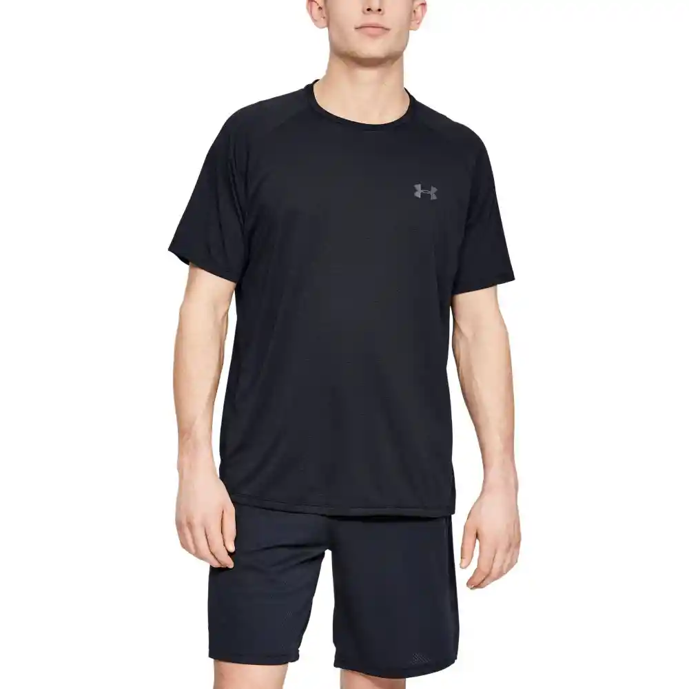 Ua Tech 2.0 Ss Tee Novelty Talla Lg Camisetas Negro Para Hombre Marca Under Armour Ref: 1345317-001