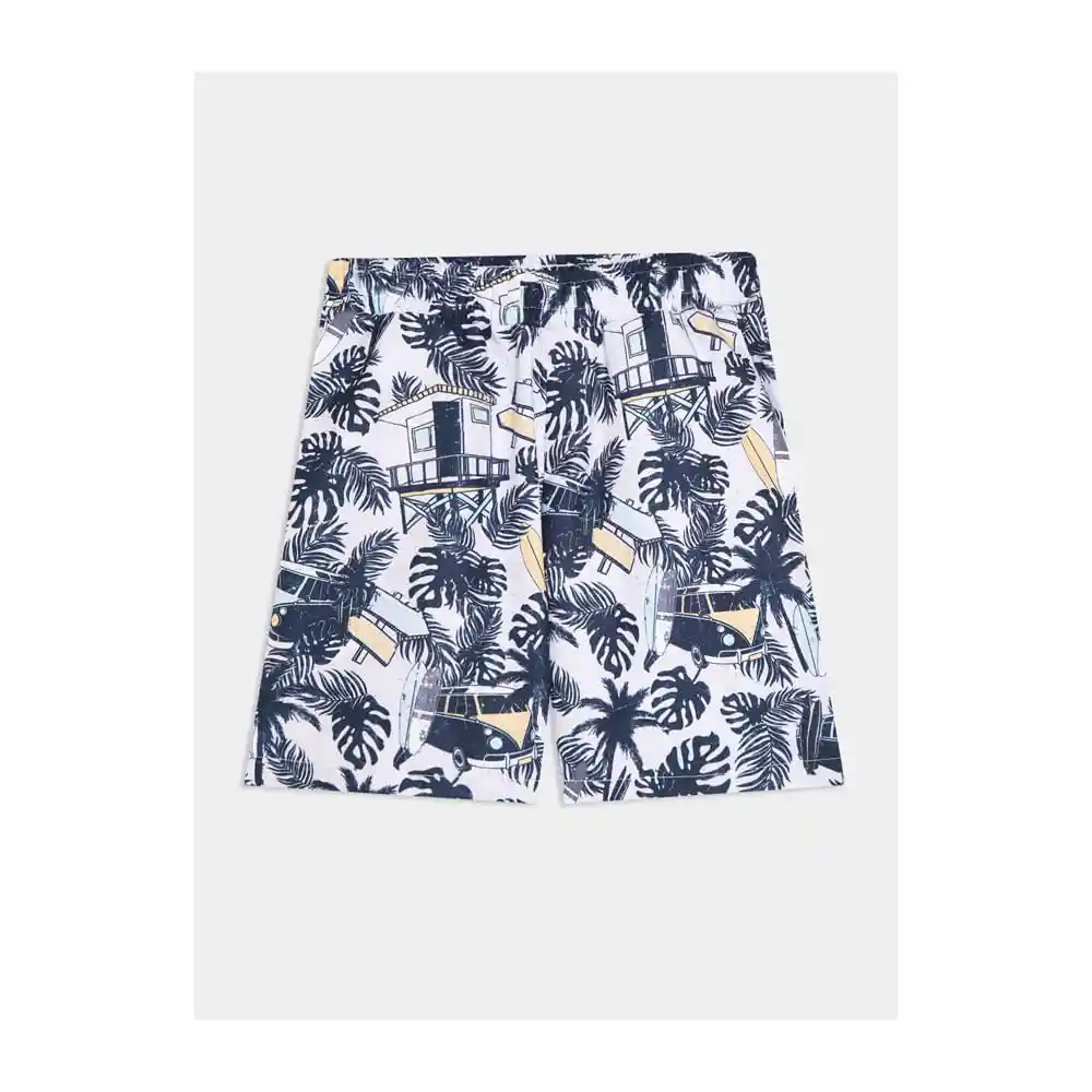 Pantaloneta de Baño Color Menta Talla 8