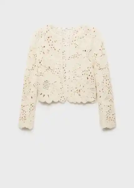 Chaqueta Isabel Crudo Talla S Mujer Mango