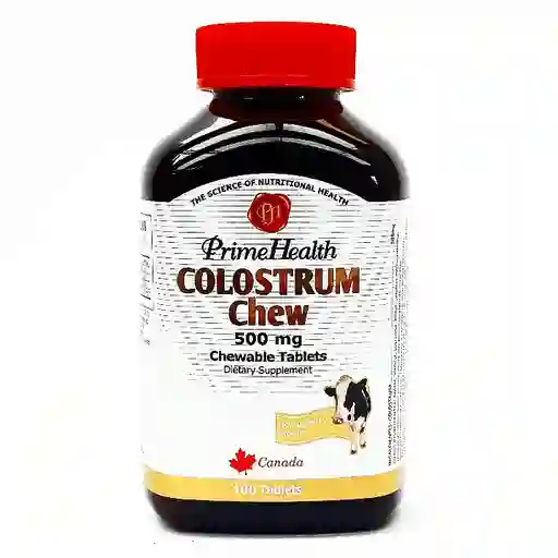 Colostrum Chew Suplemento Tableta Masticable