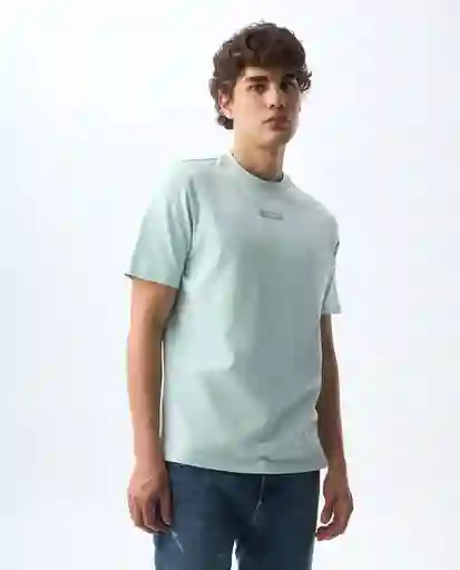 Camiseta Hombre Azul Talla L 841G003_AZU134405 Americanino