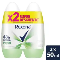 Rexona Desodorante Motionsense Bamboo en Roll On
