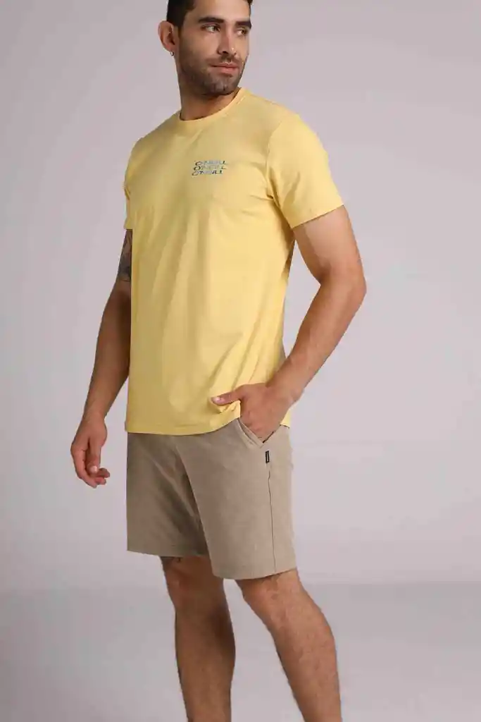 Camiseta Manga Corta Standard Fit Freakout Fombre