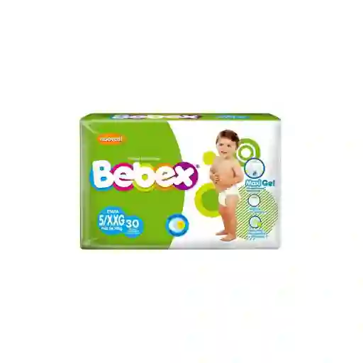 Bebex Pañales Desechables Maxi Gel Etapa 5 