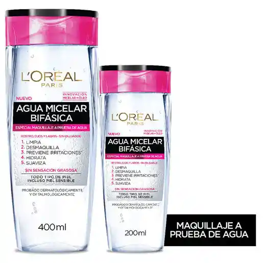 L´oréal París Agua Micelar Bifasica 5 en 1