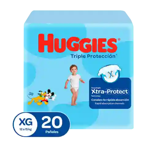 Huggies Pañal Triple Protección Etapa 4/XG