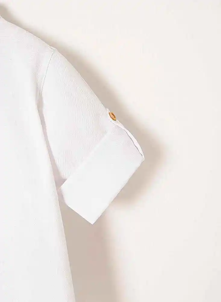 Camisa Manga Larga 4t-blanco904