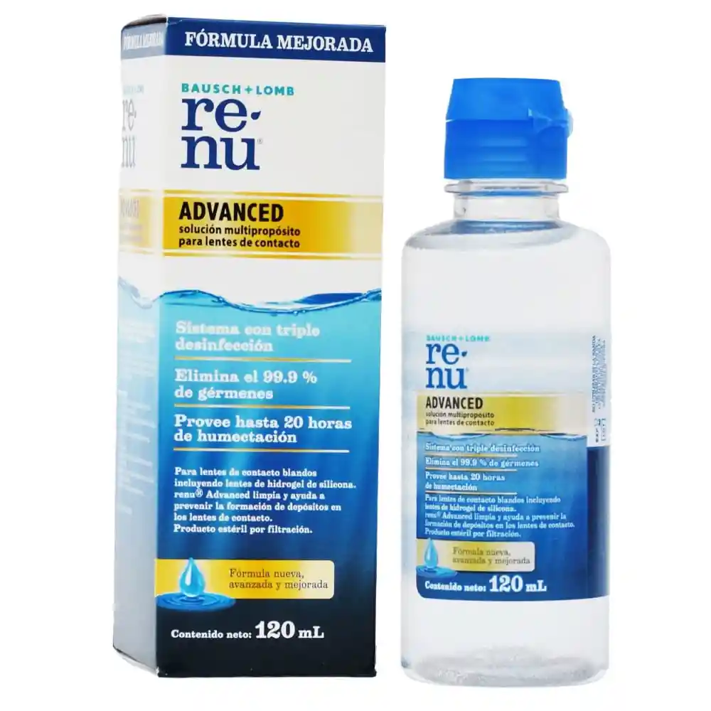 Renu Solución Para Lentes de Contacto Advanced