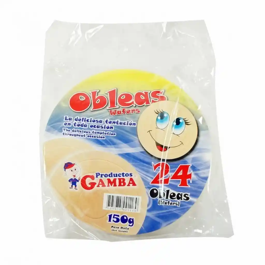Gamba Oblea Wafers