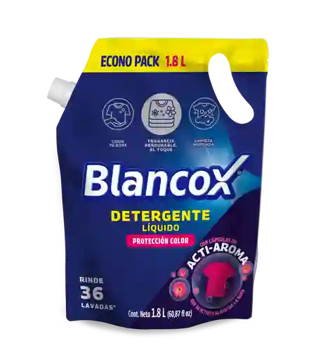 Blancox Detergente Líquido Antibacterial Ropa De Color